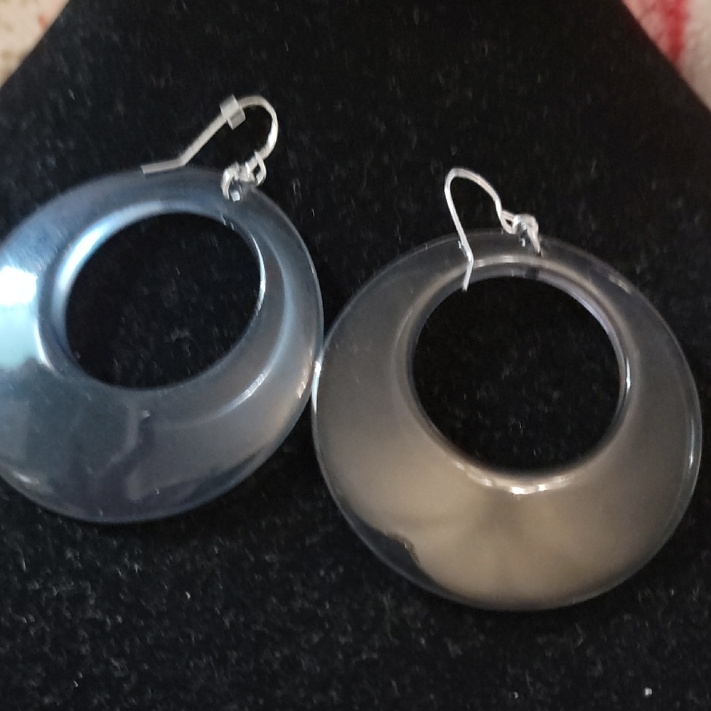 Elegant Silver Hoop Earrings